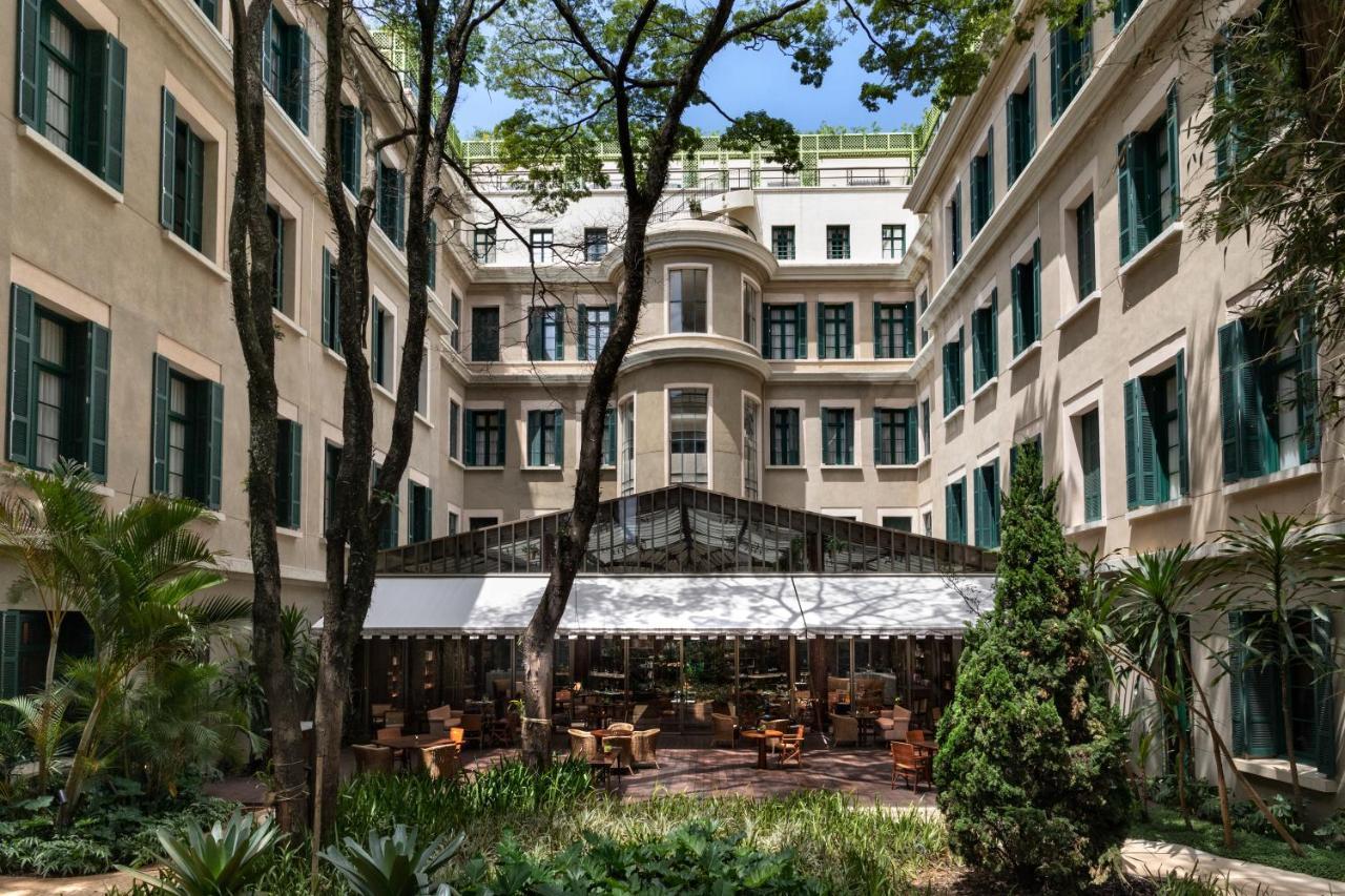 Rosewood Sao Paulo 호텔 외부 사진 The hotel's courtyard