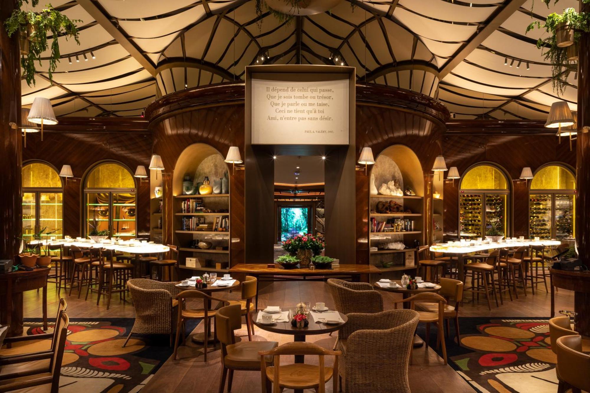 Rosewood Sao Paulo 호텔 외부 사진 The interior of the restaurant