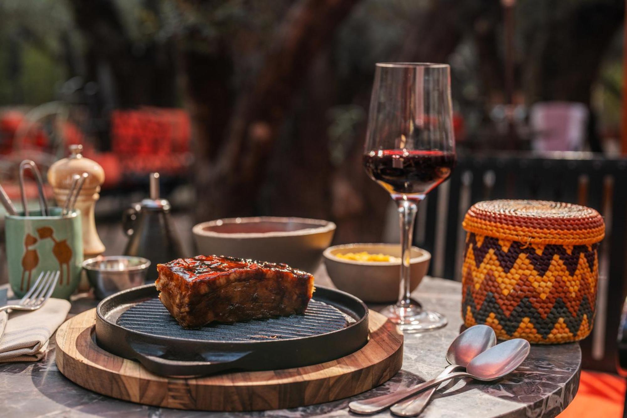 Rosewood Sao Paulo 호텔 외부 사진 A steak at the restaurant