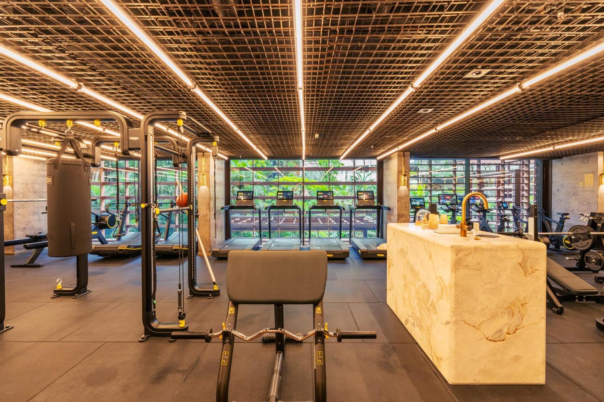 Rosewood Sao Paulo 호텔 외부 사진 The gym at the hotel