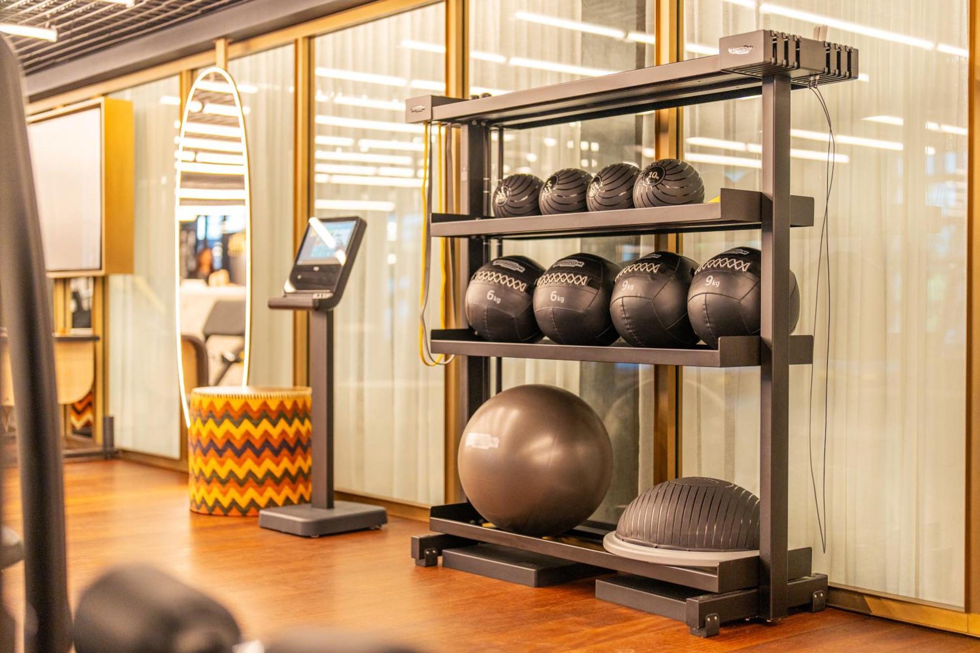 Rosewood Sao Paulo 호텔 외부 사진 The gym at the hotel