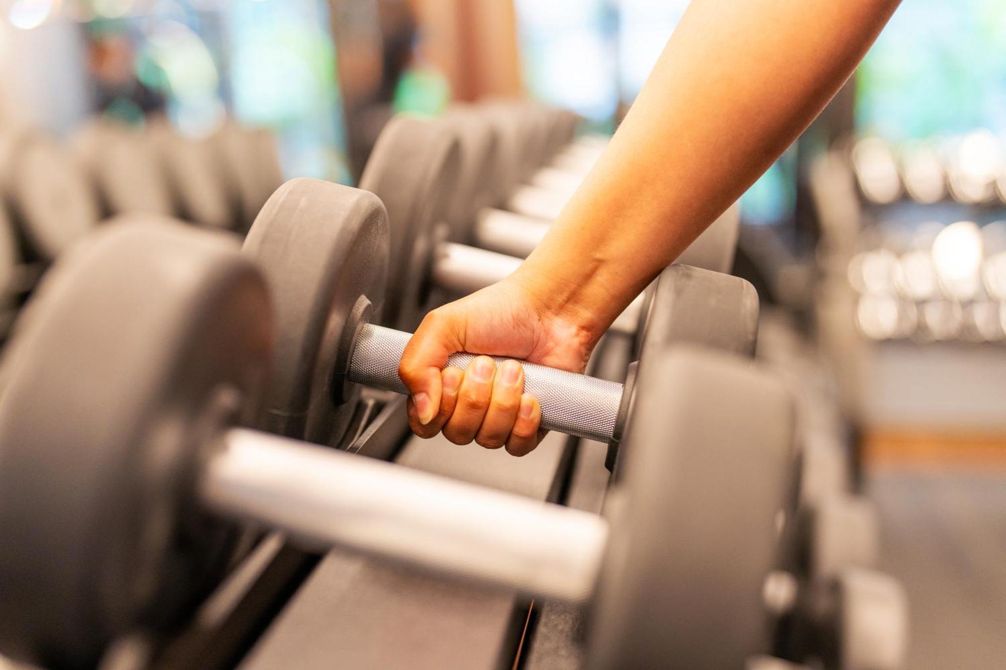 Rosewood Sao Paulo 호텔 외부 사진 Dumbbells on a rack